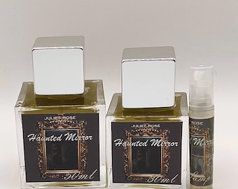 Muestra de EDP Haunted Mirror: Perfume gótico oscuro con incienso