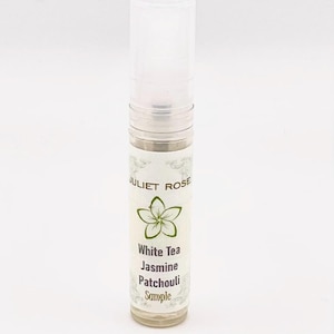 White Tea Jasmine EDP: Patchouli, Rosewood, Musk (3ml Sample)