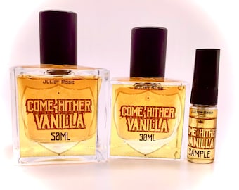 カム ヒザー バニラ EDP: グルマン マダガスカル バニラ、キャラメル、トフィー