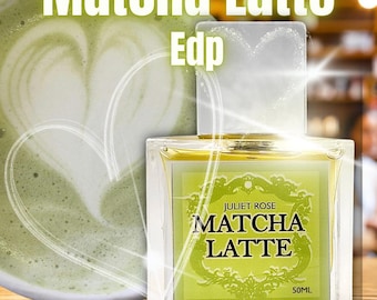 Matcha Latte Perfume: Earthy Green Tea, Rice Milk, Coconut Milk and Violet Leaf