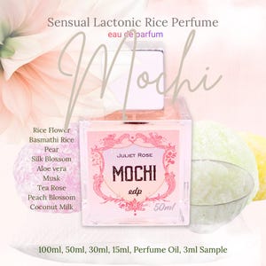 Mochi Rice EDP: Lactonic Perfume, Silk Blossom & Aloe