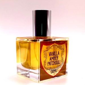 Vanilla Amber Patchouli 30ml with Sandalwood and Musk EDP - Sultry and Warm Patchouli Sandalwood Vanilla. Sweet yet Sophisticated.
