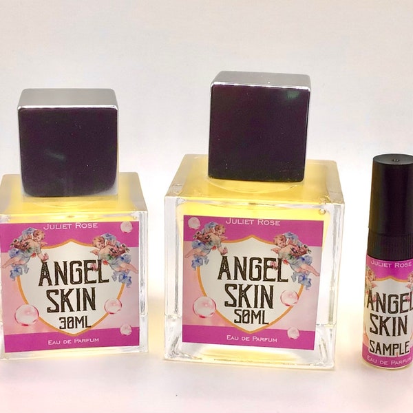 Angel Skin - Sweet Shop Sugary Bakery Gourmand EDP. With notes of vanilla, buttercream, spun sugar, candy floss, caramel, toffee and almond