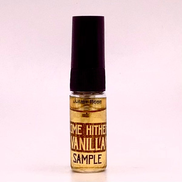 Come Hither Vanilla - 2ml Sample - Delicious Gourmand Vanilla EDP with Caramel, Toffee, Patchouli, Maple, Tonka bean, Osmanthus. Gorgeous!