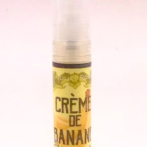 Crème de Banane Perfume Sample: Lactonic Banana, Honey, White Florals (3ml)