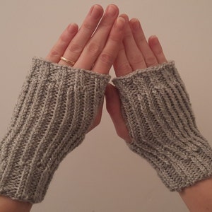 Glitter cuffs gray