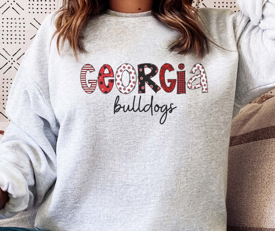 Georgia bulldogs women's sweatshirt on sale