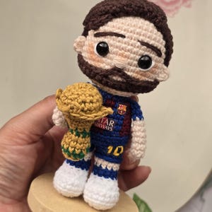 Messi, barcelona, crochet, amigurumi, inter miami