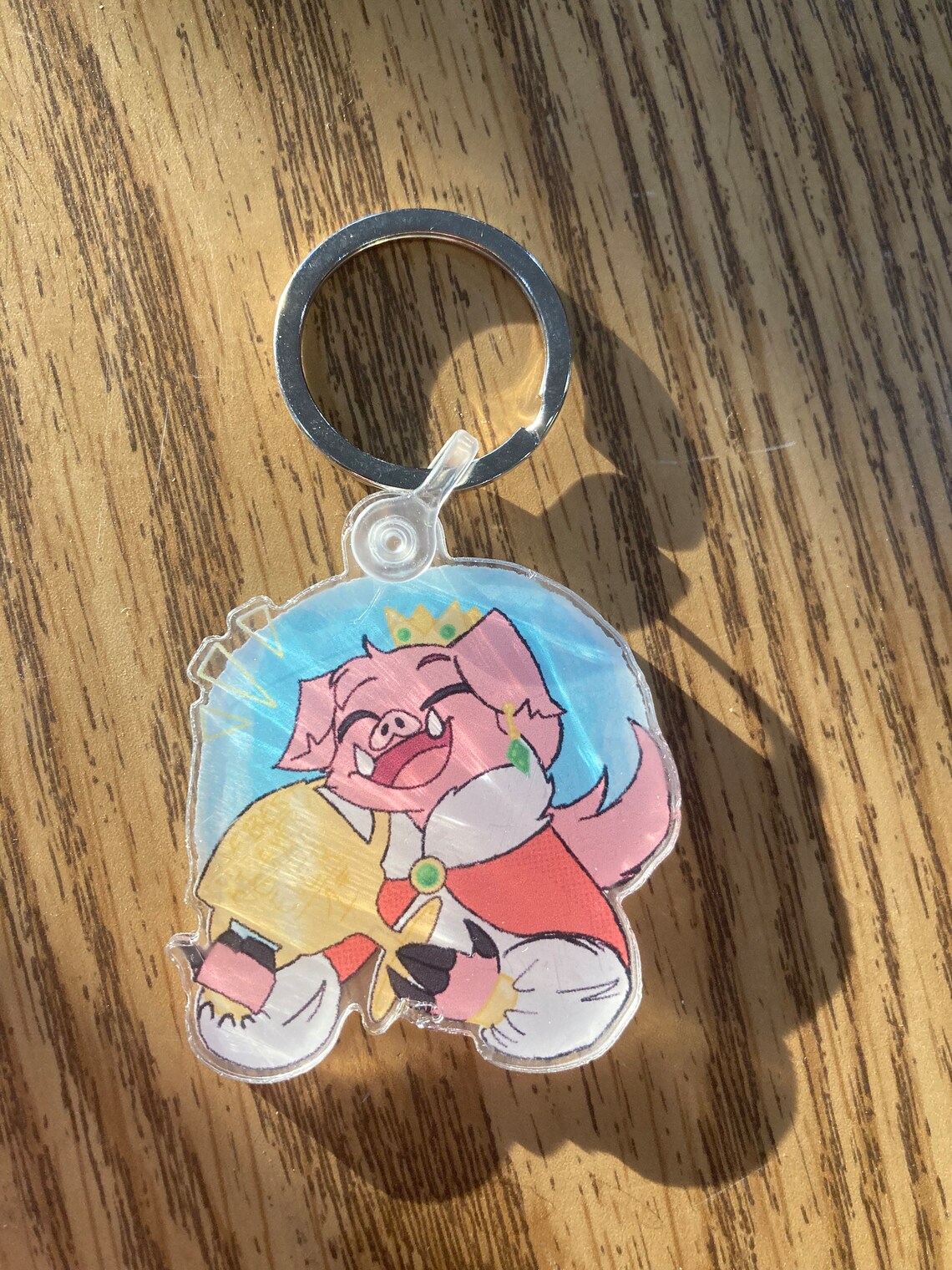 The Best Gamer Technoblade Acrylic Keychain Etsy