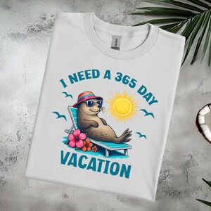 Seal Beach T-Shirt: Relaxed Ocean Animal Tee - Summer Vacation Vibes