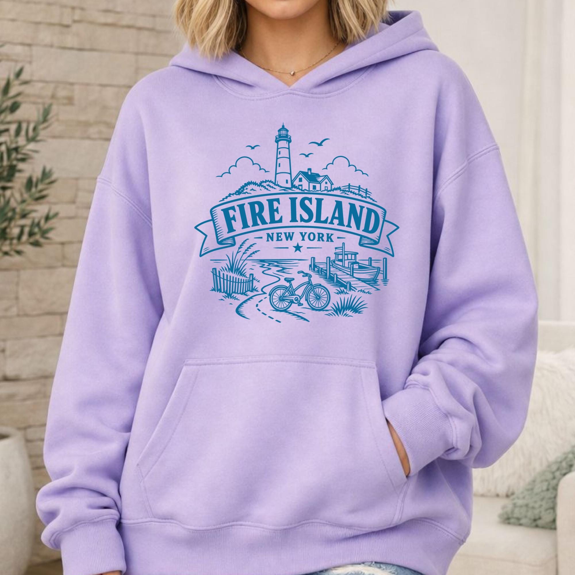 FIRE 　ファイアー・アイランド Fire Island Sweatshirt - Etsy