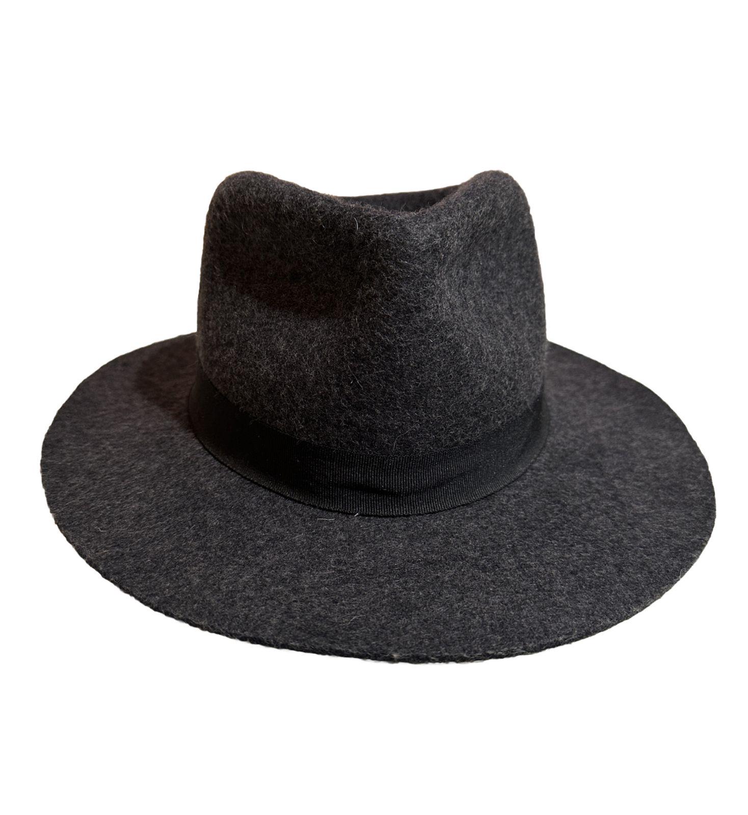 Biltmore for Madewell Womens Hat 100% Wool Dark Grey  display picture 3