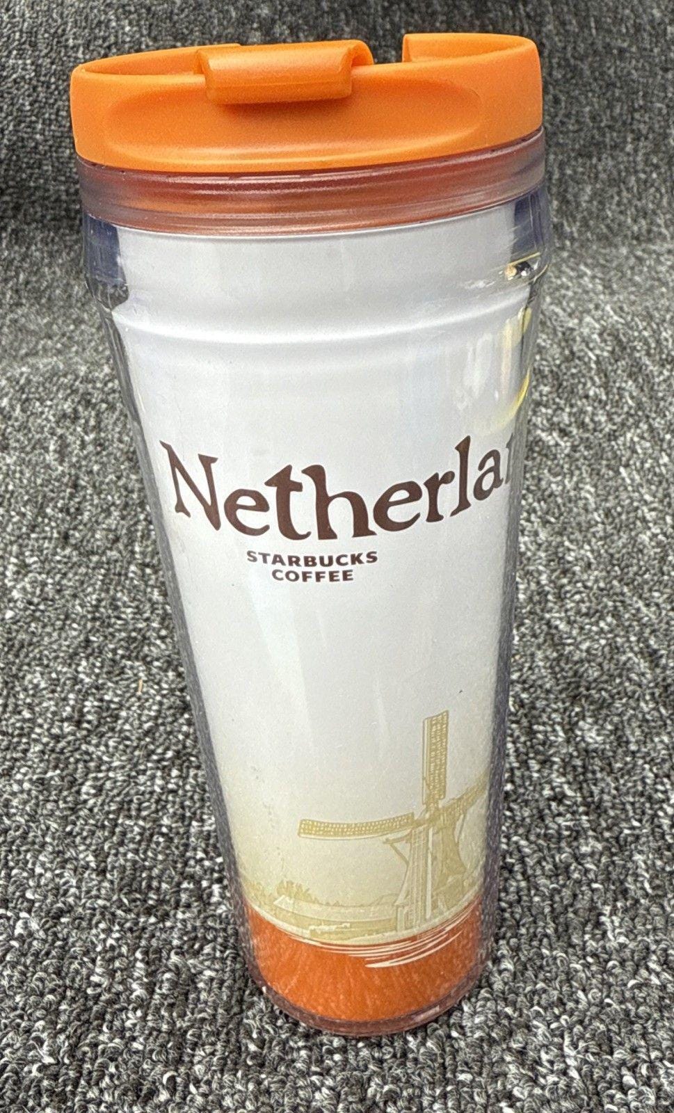 Starbucks Coffee Netherlands Tumbler 12oz Flip Lid Nederland