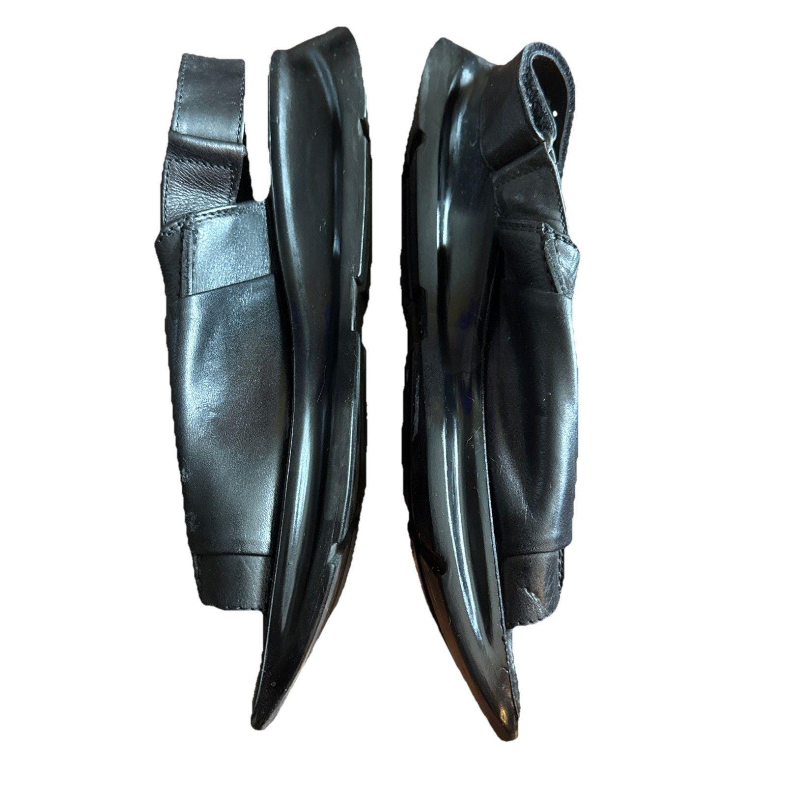Bally Lilago Mens Sandals Black Leather US 9.5D UK 8.5E Made  display picture 2