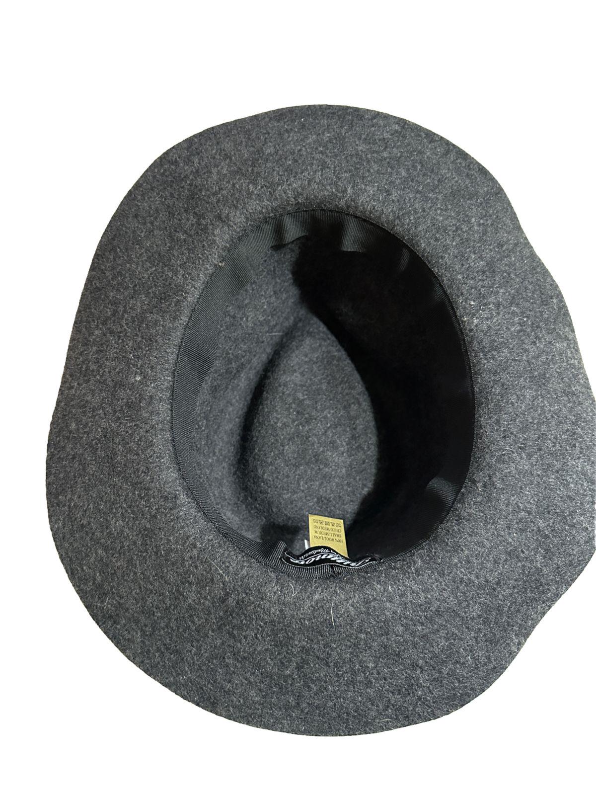 Biltmore for Madewell Womens Hat 100% Wool Dark Grey 