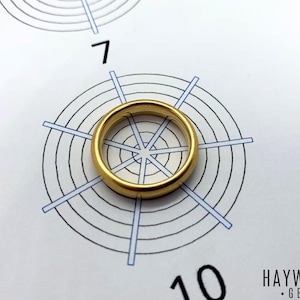 Divisor/planificador de diseño de engastes de piedras para anillos, tamaño A4 y carta (PDF, descarga digital)