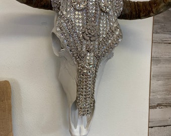 Bling Cow Skull