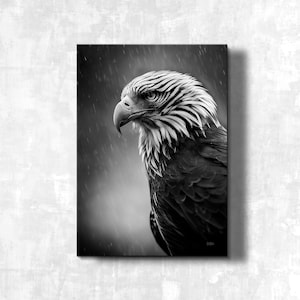 AMERICAN EAGLE Wandkunst Für Vogelliebhaber Mattpapier Adler Poster Geschenk für Vogelliebhaber A1 A2 A3 A4