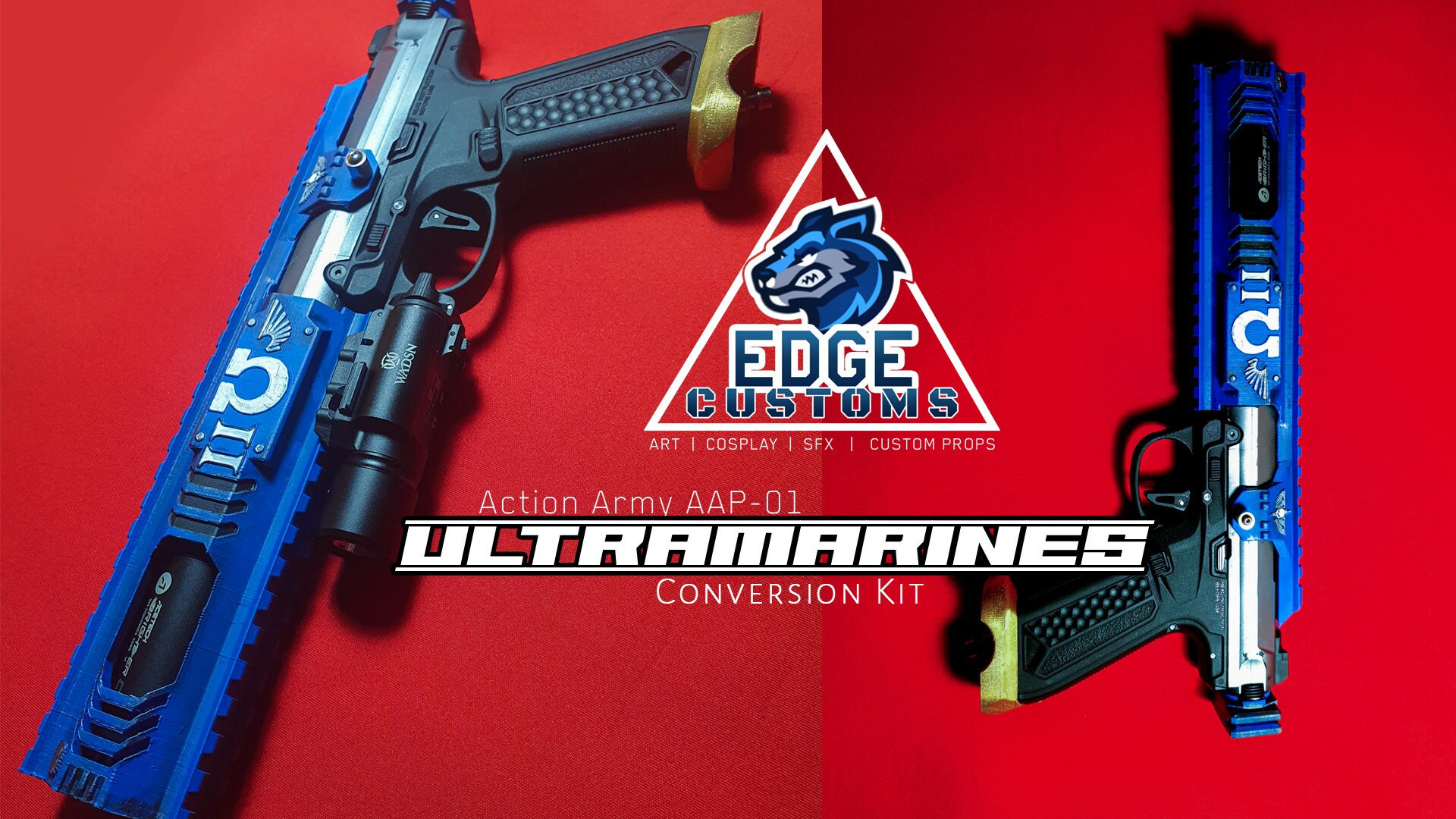 AAP01 Ultramarine WH40K Conversion Kit and HPA Adapter Etsy UK