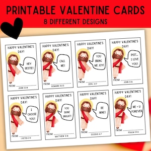 Valentinstagskarten für Kinder, Jesus Meme, Bibel-Vers-Valentinstagskarten, Christlicher Valentinstag, Sonntagsschule Valentinstag, Klassenzimmer Valentinstag