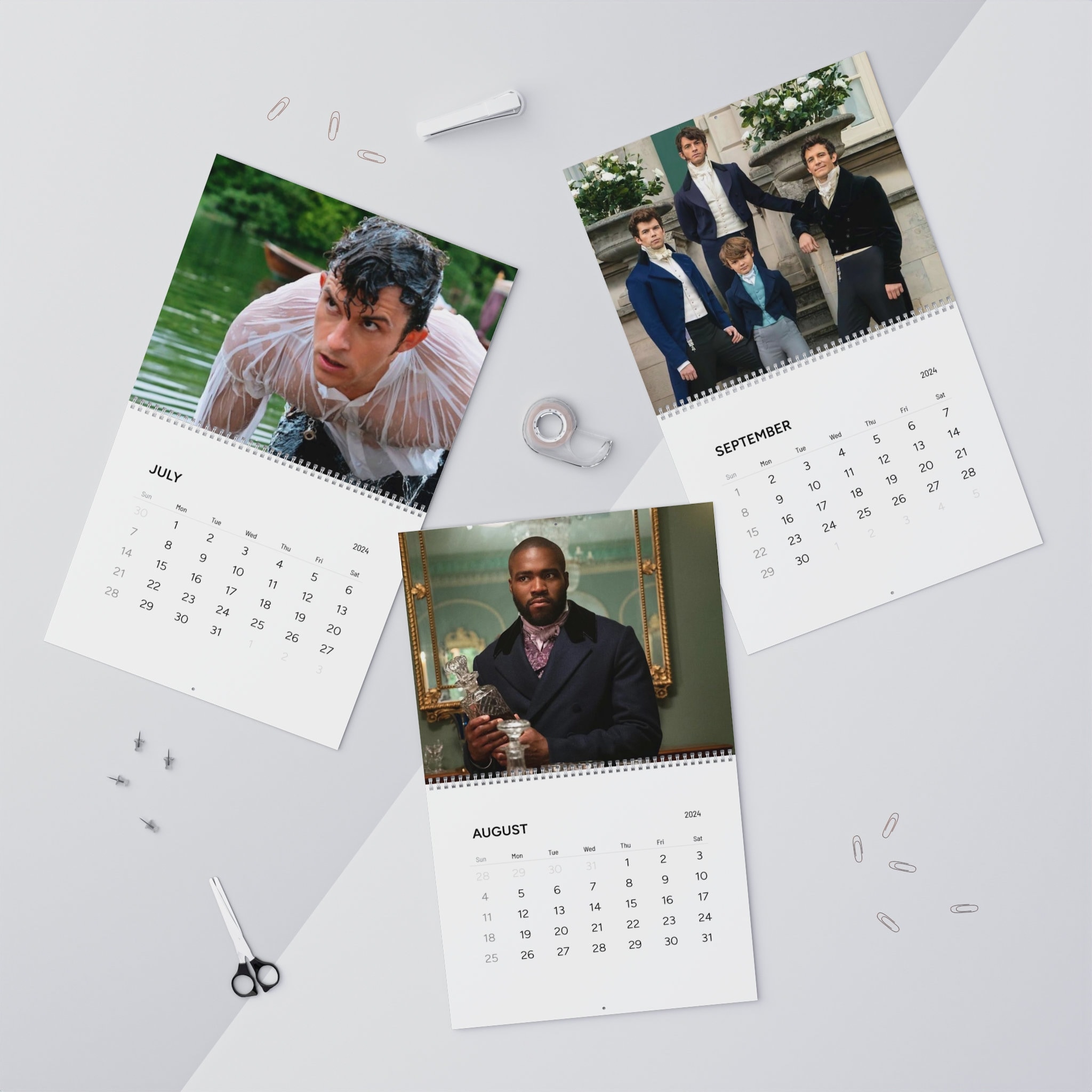 Bridgerton Men Calendar 2024 Calendar New Year Organizer Anthony