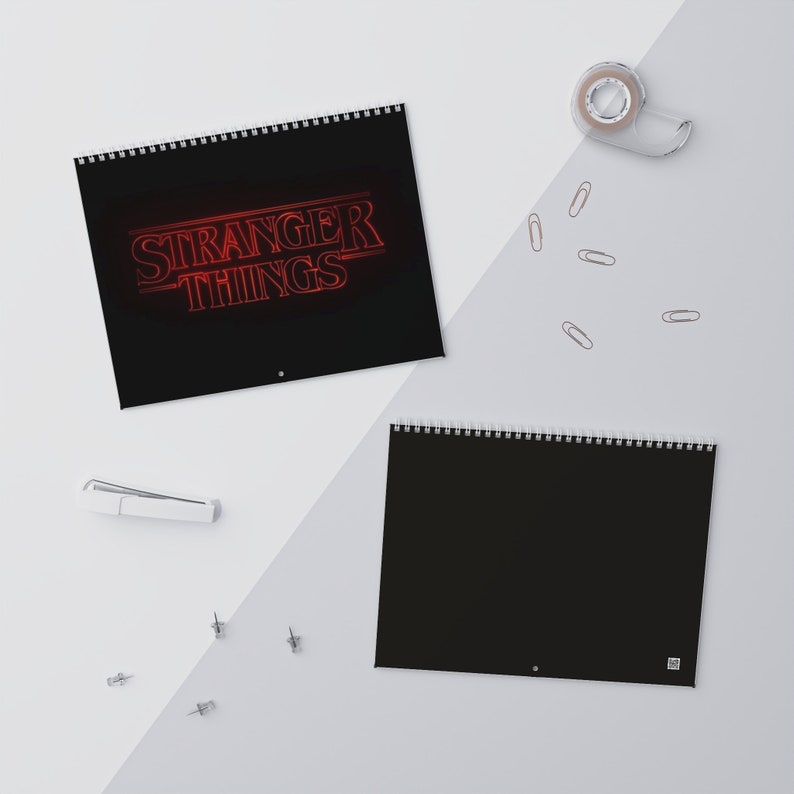 Stranger 2024 Calendar 2024 Planner Vecnawall Calendars 2024 Etsy