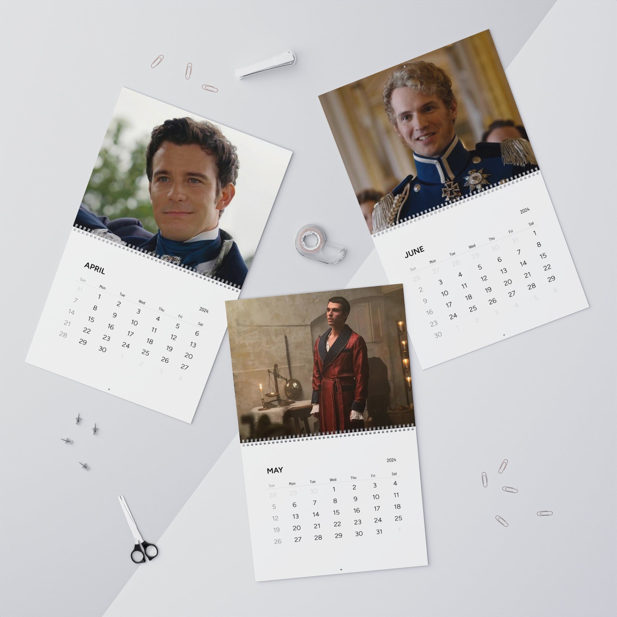 Bridgerton Men Calendar 2024 Calendar New Year Organizer Anthony