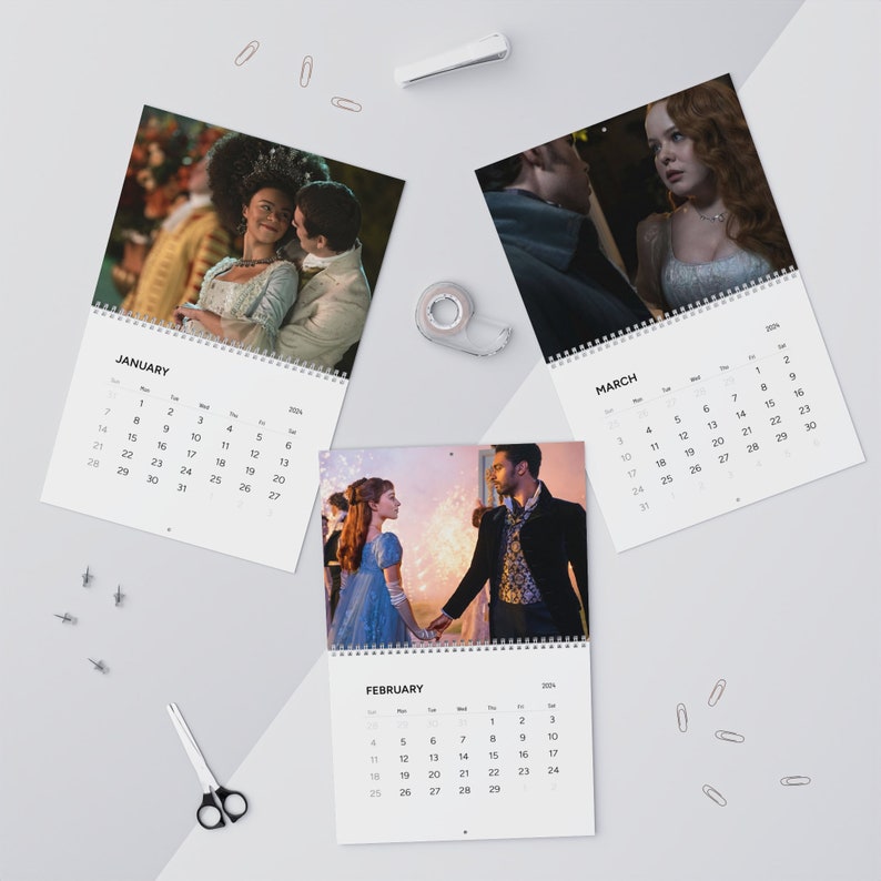 Bridgerton Romance 2025 Calendar 2025 Planner Regency Era Book
