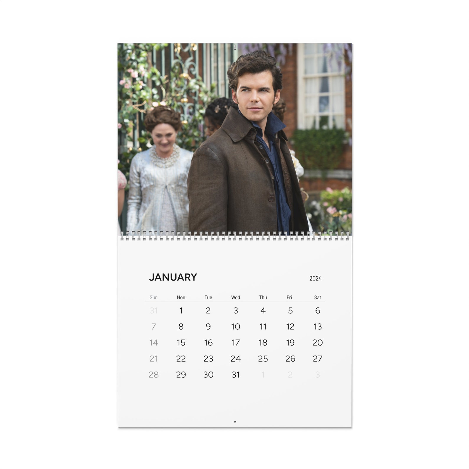 Bridgerton Men Calendar 2024 Calendar New Year Organizer Anthony