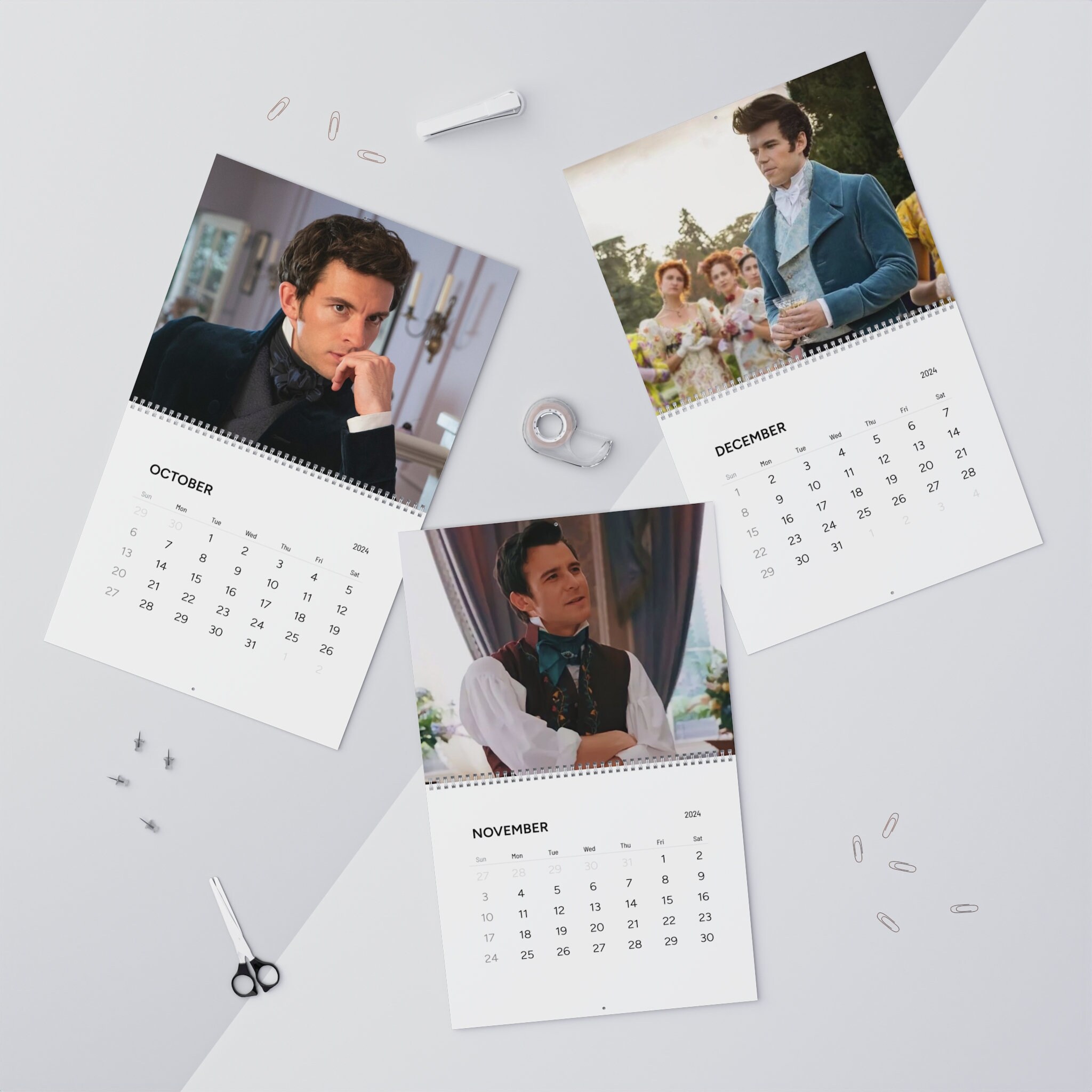 Bridgerton Men Calendar 2024 Calendar New Year Organizer Anthony
