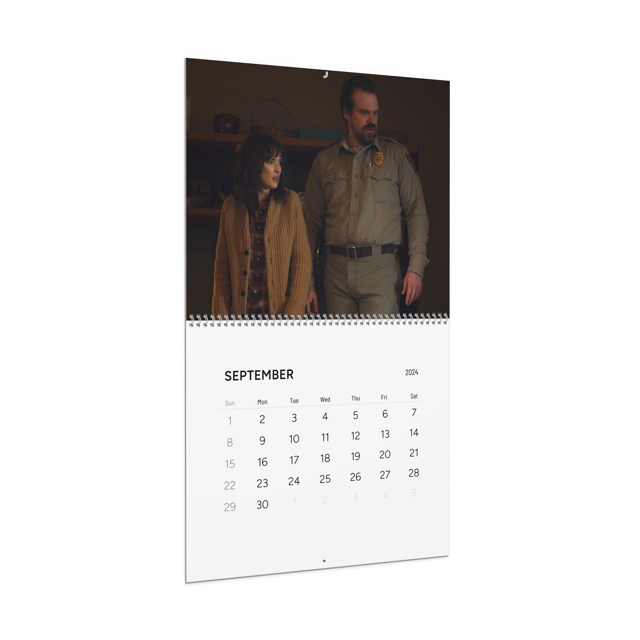 Stranger Iconic Duos 2024 Calendar 2024 Planner 2024 Dungeons and