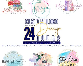 Custom Logo Design: Handmade Business Branding