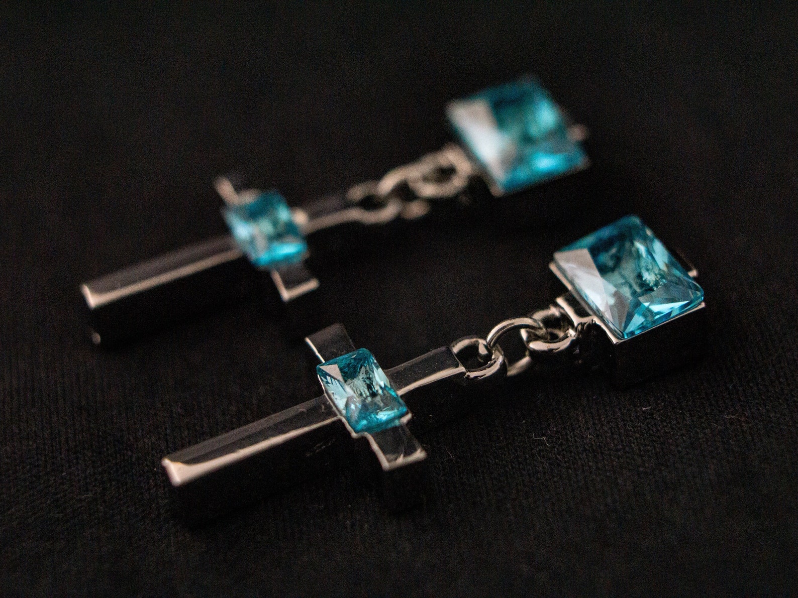 Maplestoryinspired Cross Earrings Etsy