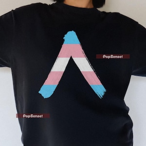 T-shirt - Stand with Trans Lives Trans Ally - Trans Ally T-Shirt  Support Trans Rights & Lives  LGBTQ+ Pride Apparel 0003