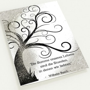 Lot de 10 cartes de condoléances n°4 avec enveloppes premium, lot de 10