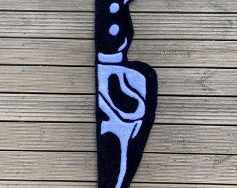 Scream Knife rug