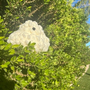 cute ghost buddy crocheted plush