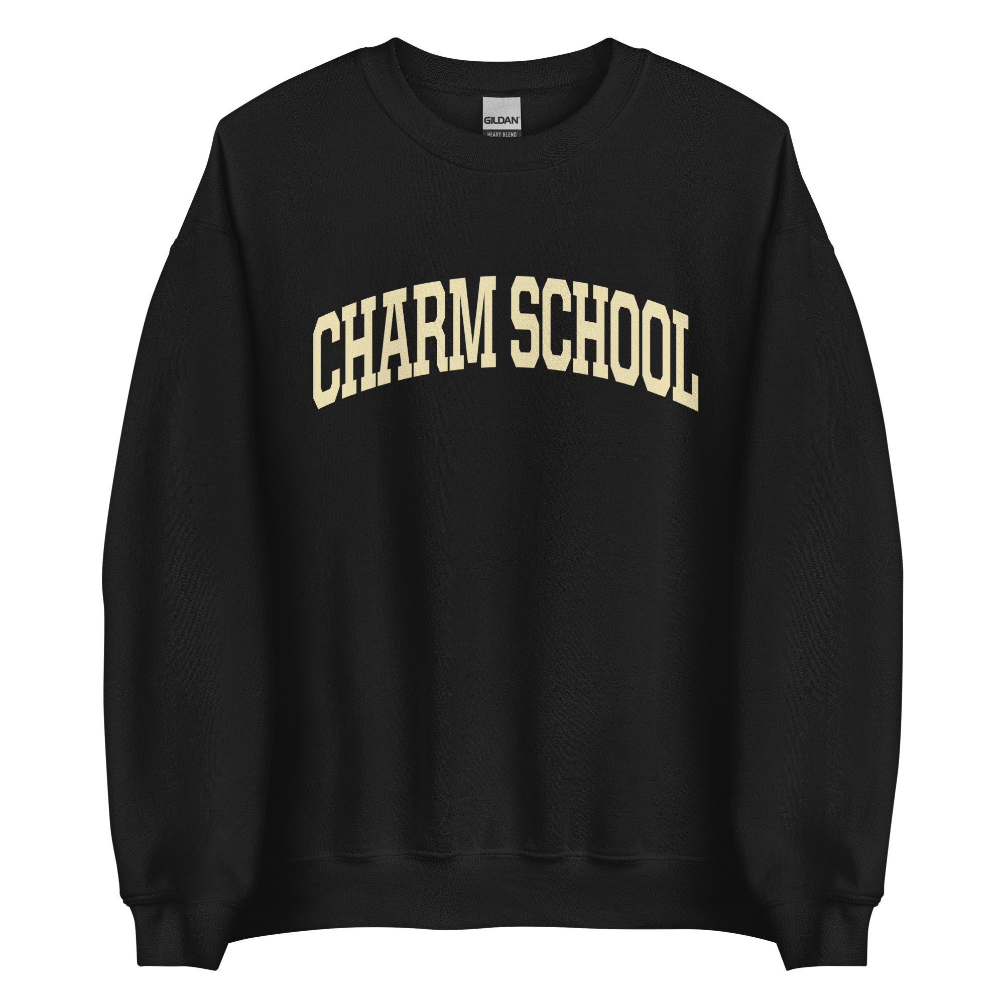 CHARM SCHOOL College Sweatshirt - Etsy