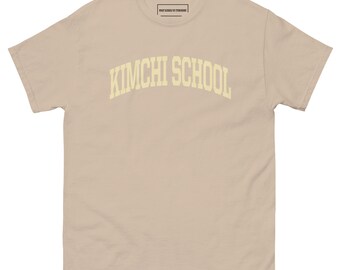 KIMCHI SCHOOL College T-shirt