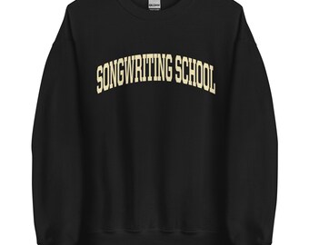ESCUELA DE COMPOSICIÓN DE CANCIONES Sudadera universitaria