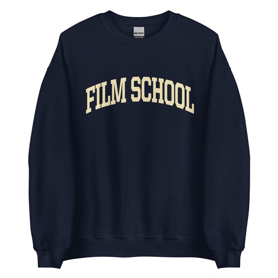 FILM SCHOOL College Sweatshirt Etsy UK