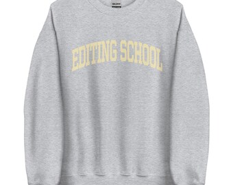 BEARBEITUNGSSCHULE College Sweatshirt
