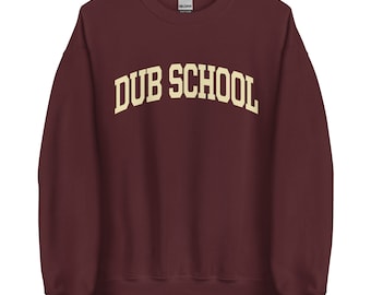 DUB SCHOOL Sudadera universitaria