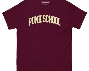 PUNK SCHOOL College T-shirt