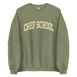 CHEF SCHOOL College Sweatshirt
