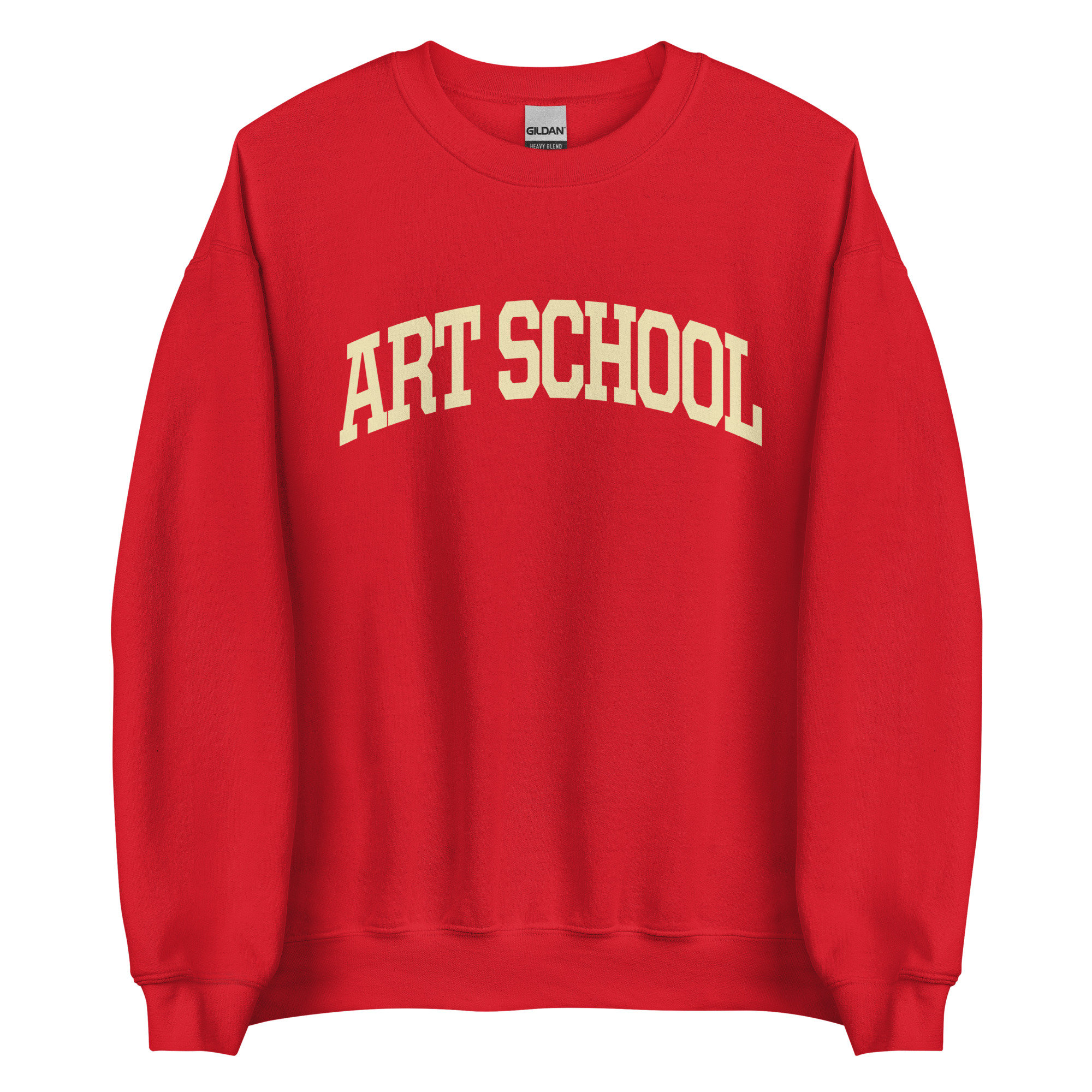 ART SCHOOL College Sweatshirt - Etsy