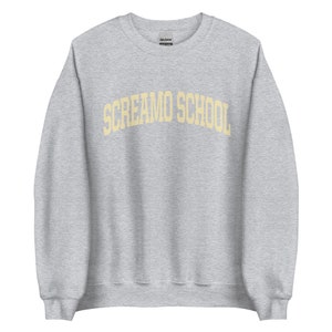 SCREAMO SCHOOL College Sweatshirt