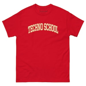 TECHNO SCHOOL College T-shirt