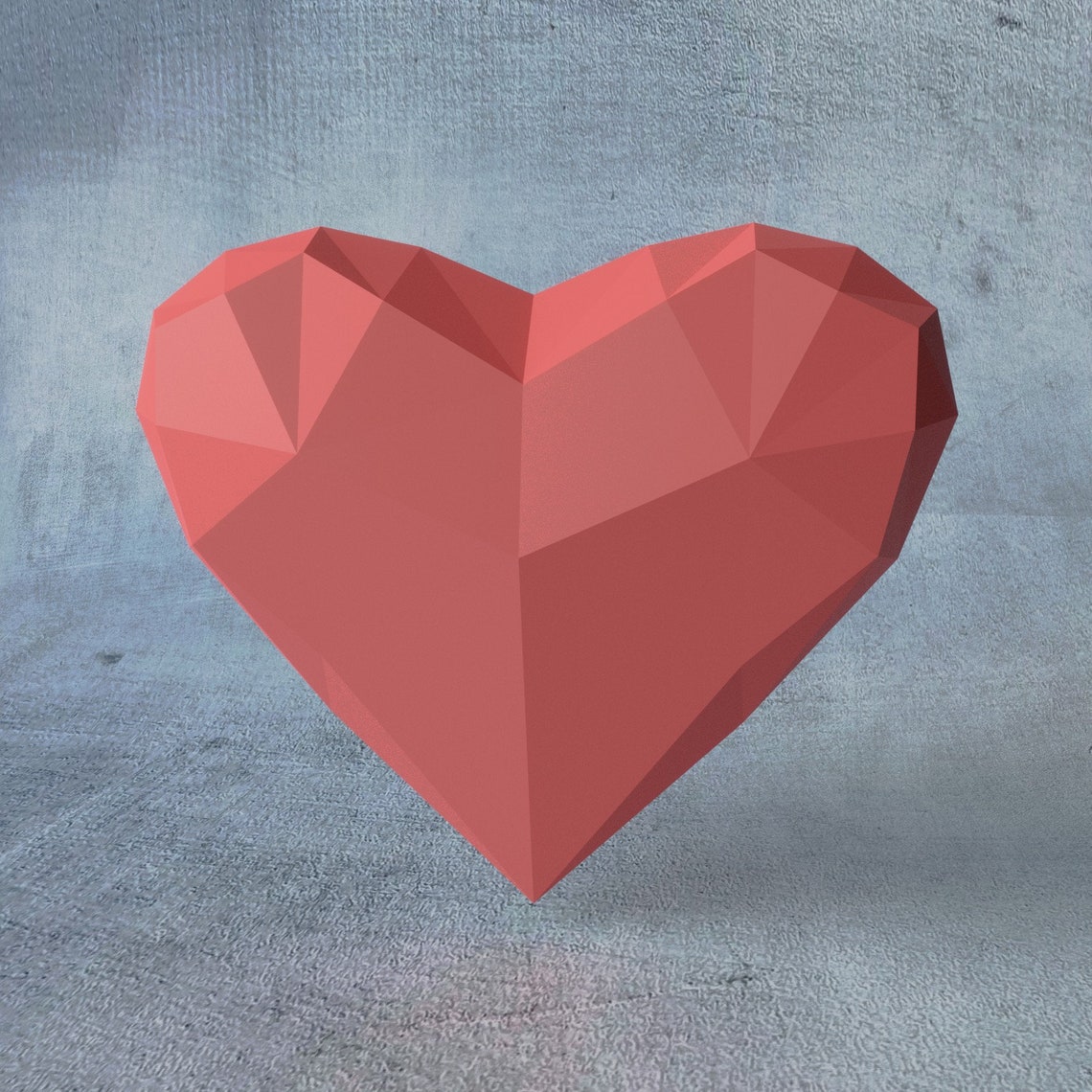 Papercraft Heart, papercraft, papercraft, papercraft 3d, PDF,DXF,svg