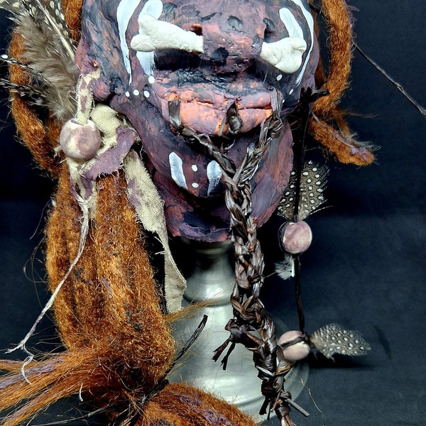 Shrunken Head Replica Etsy
